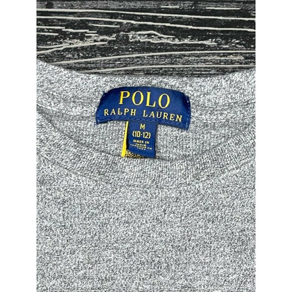 Polo Ralph Lauren Boys' Cotton Long Sleeve Gray - Picture 5 of 6